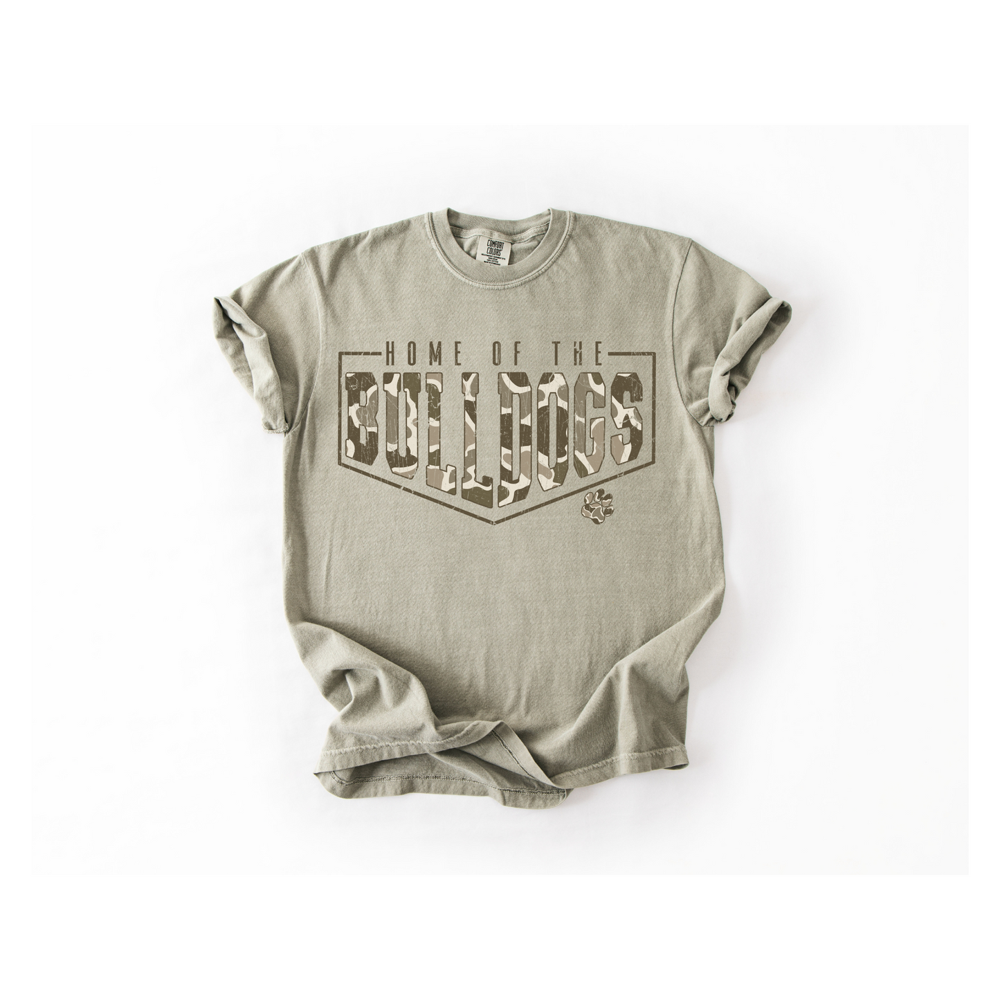 Home Of The Bulldogs (Military Print)