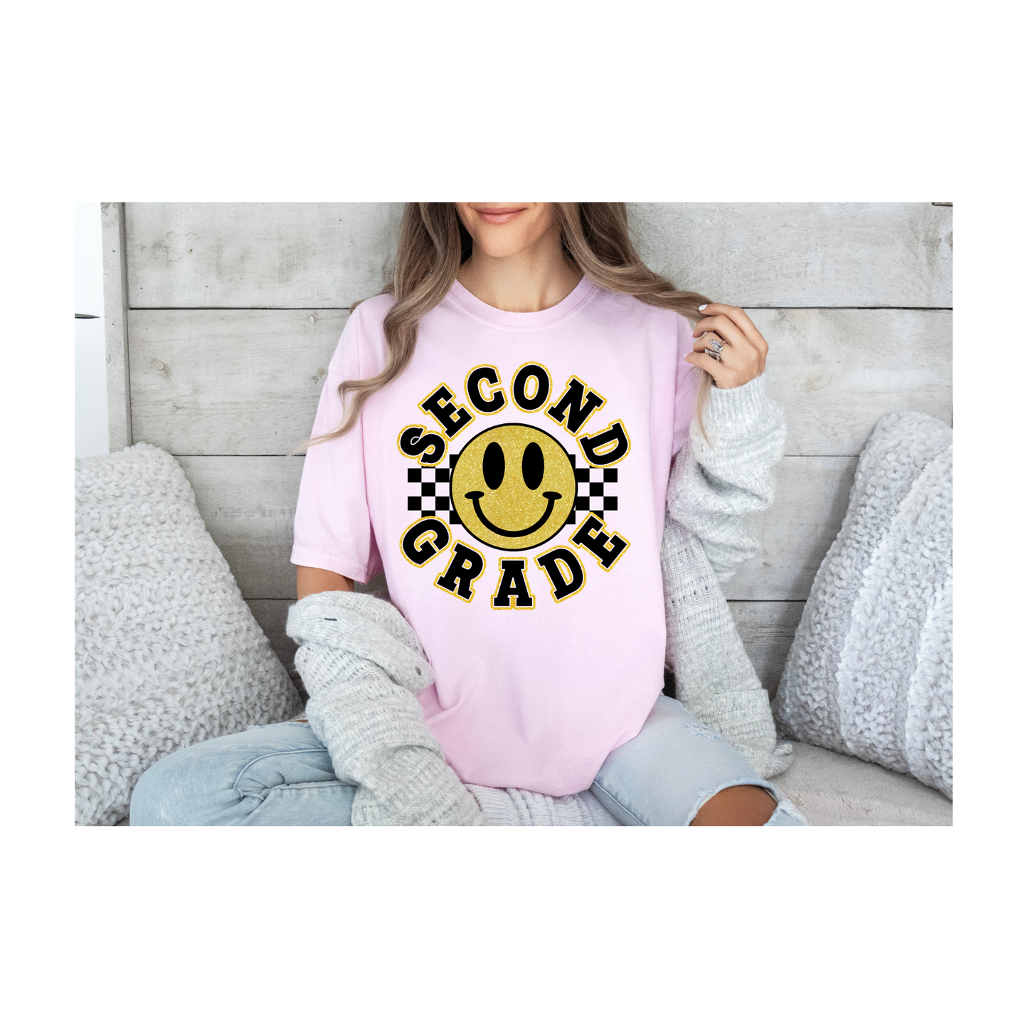 Checkered Smiley (Grade Level)