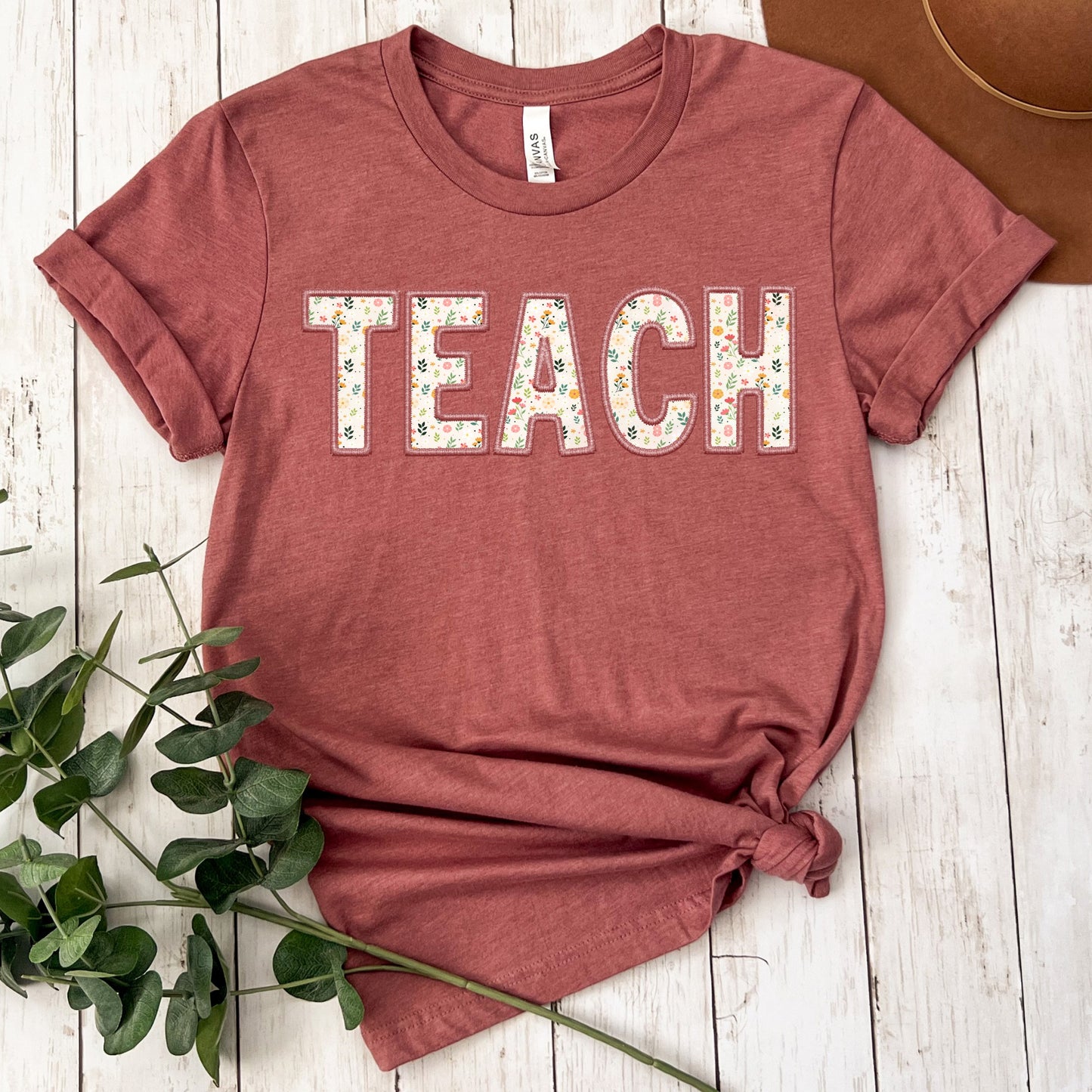 Teach (Faux Embroidery)