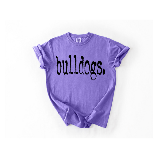 Bulldogs Typography