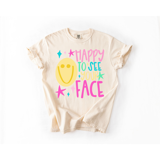 Happy to see your Face (pastel)