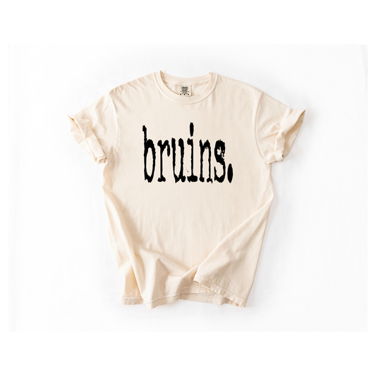 Bruins Typography