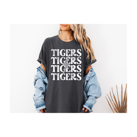 Tigers w/ Lightening Bolt