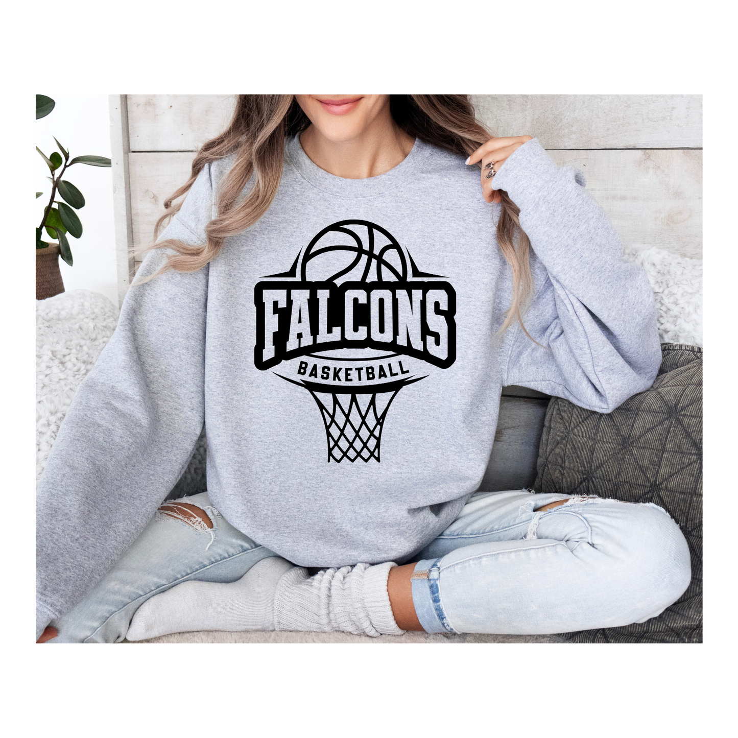 Falcons Basketball Hoop