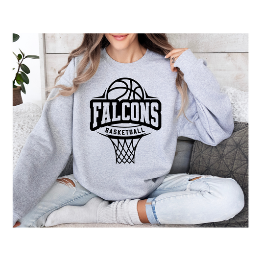 Falcons Basketball Hoop