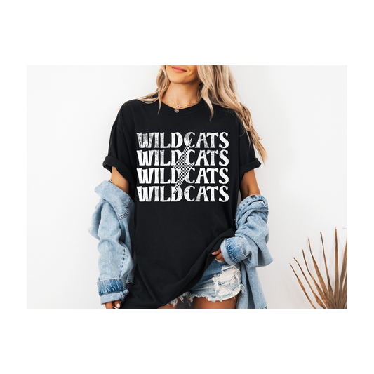 Wildcats w/ Lightening Bolt