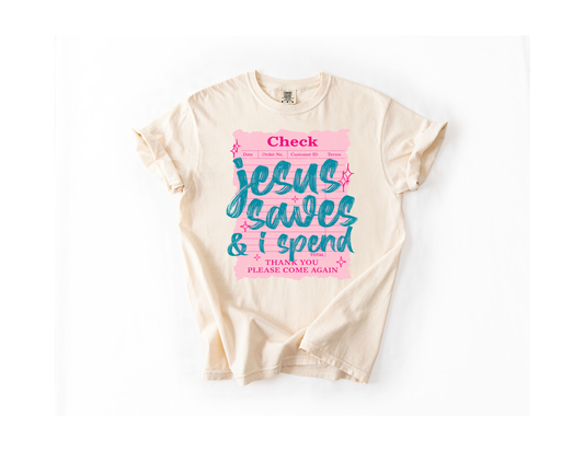 Jesus Saves & I Spend