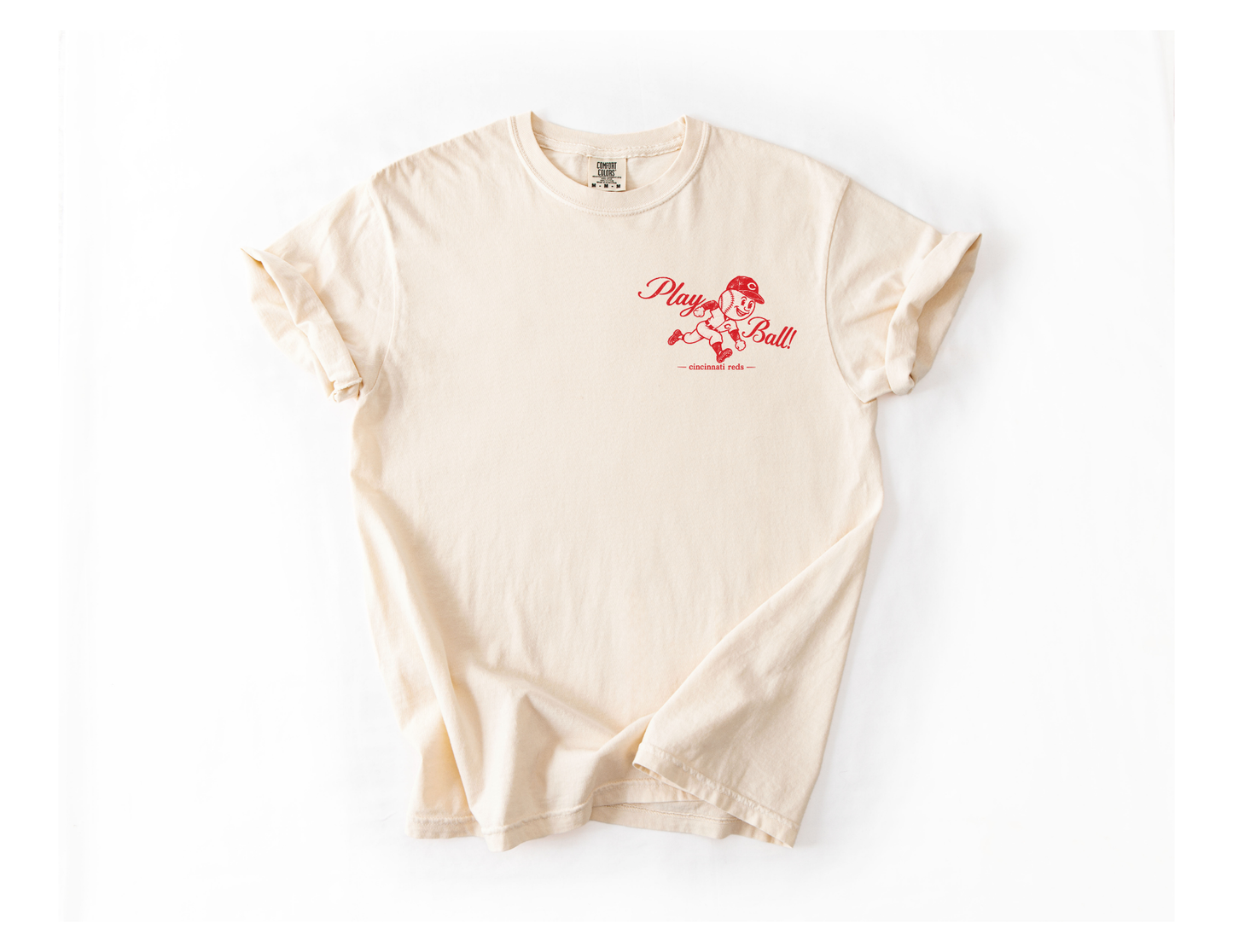 Girly Retro Cincy Baseball