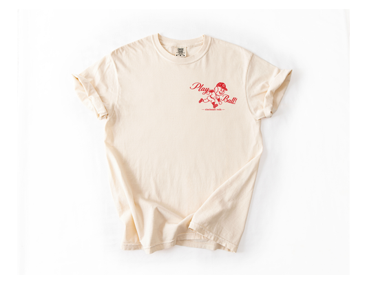 Girly Retro Cincy Baseball