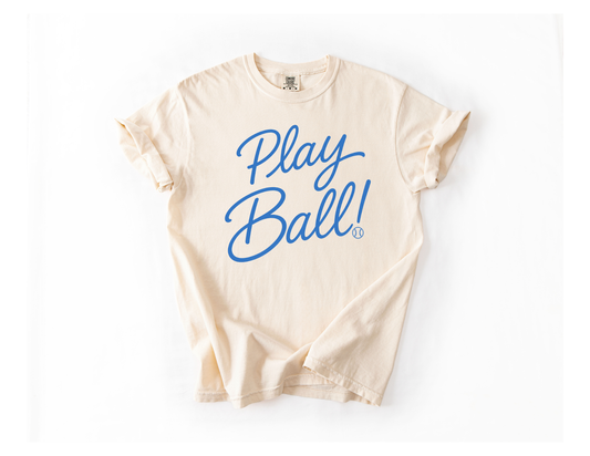 Play Ball! (Baseball Blue)