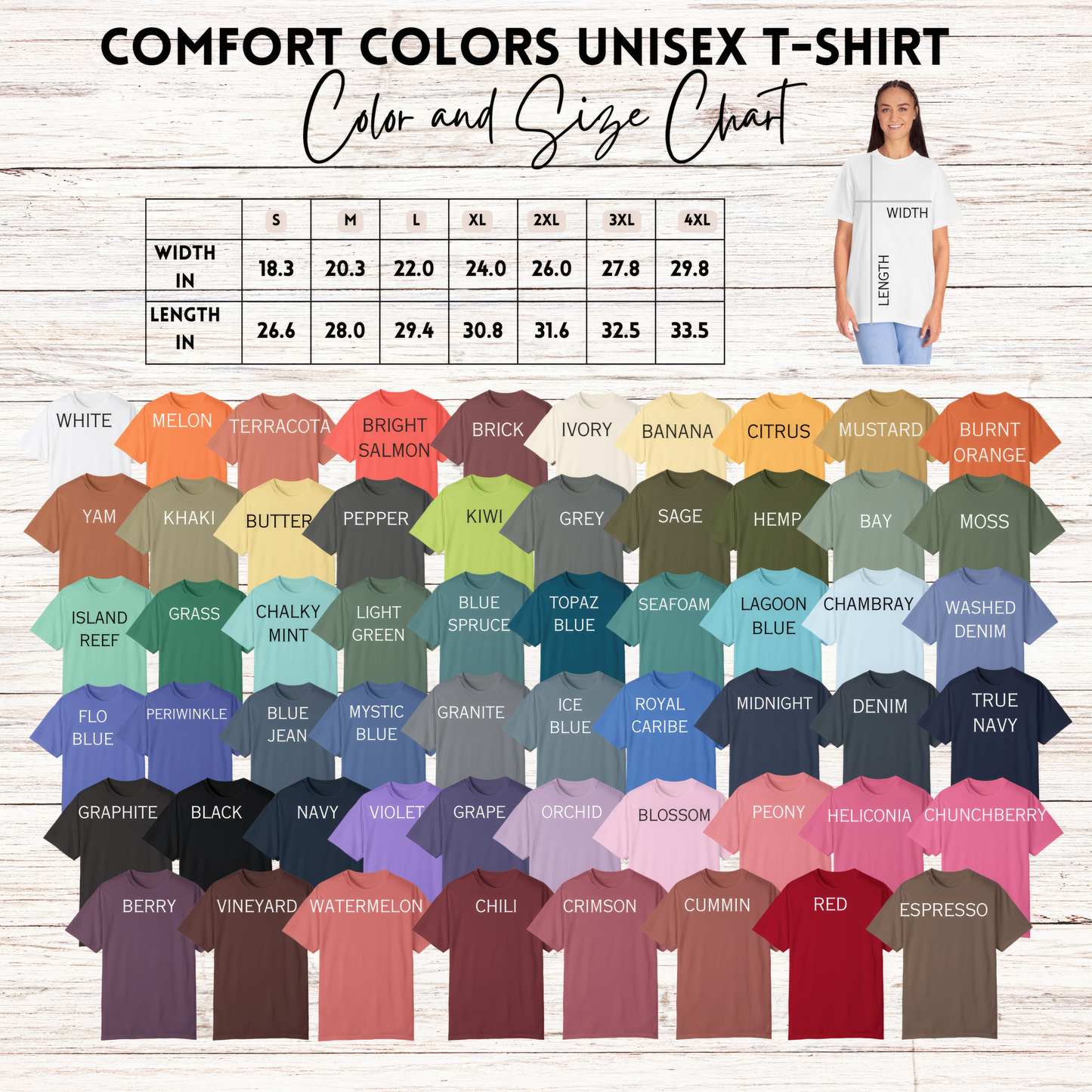 CC Shirt Color Options
