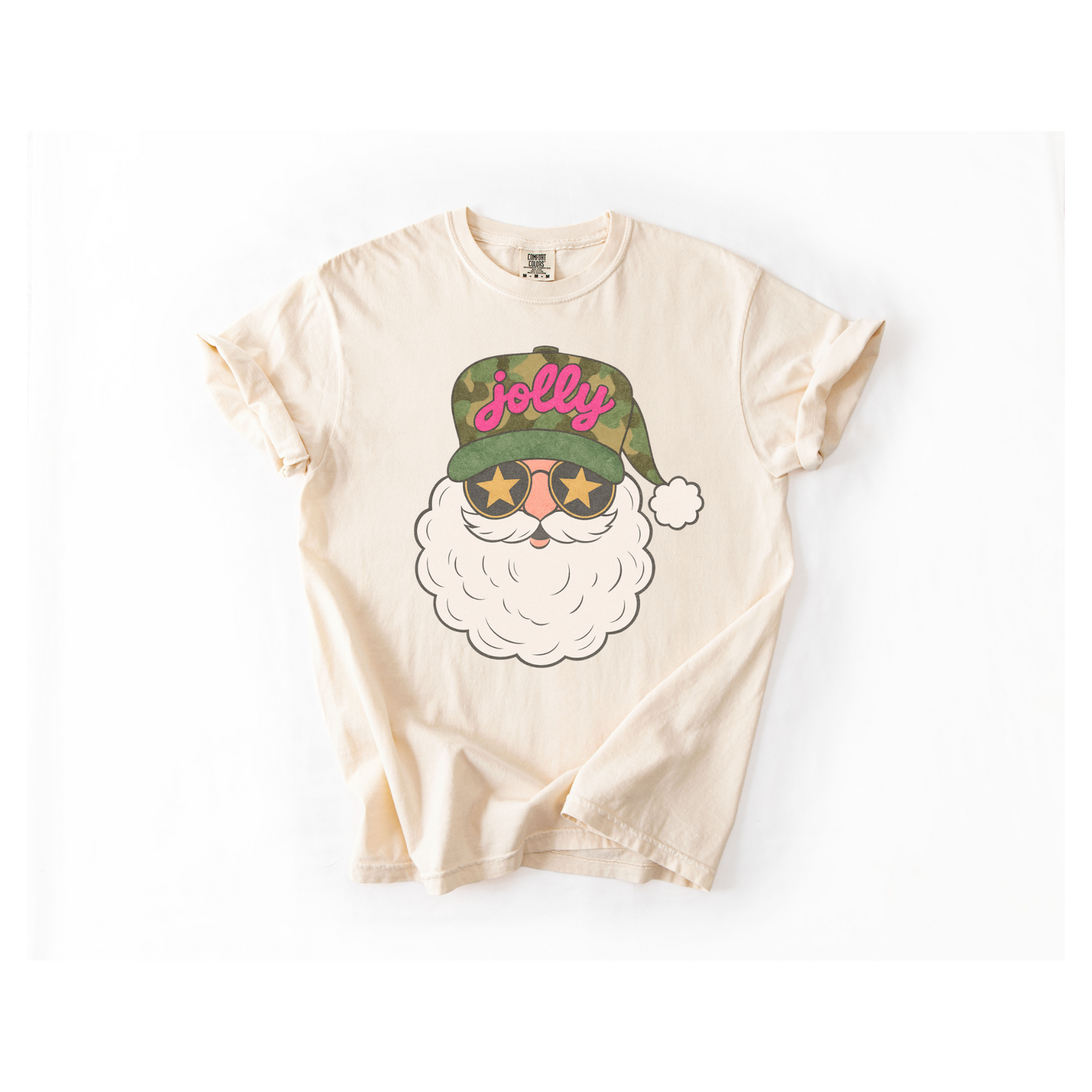 Jolly Santa Camo Trucker