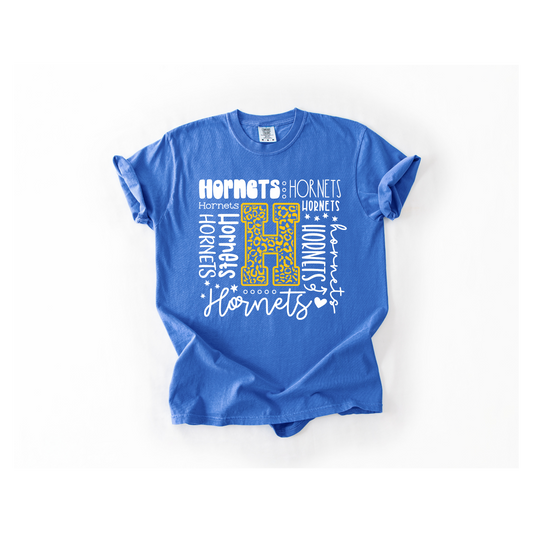 H for Hornets (Yellow)